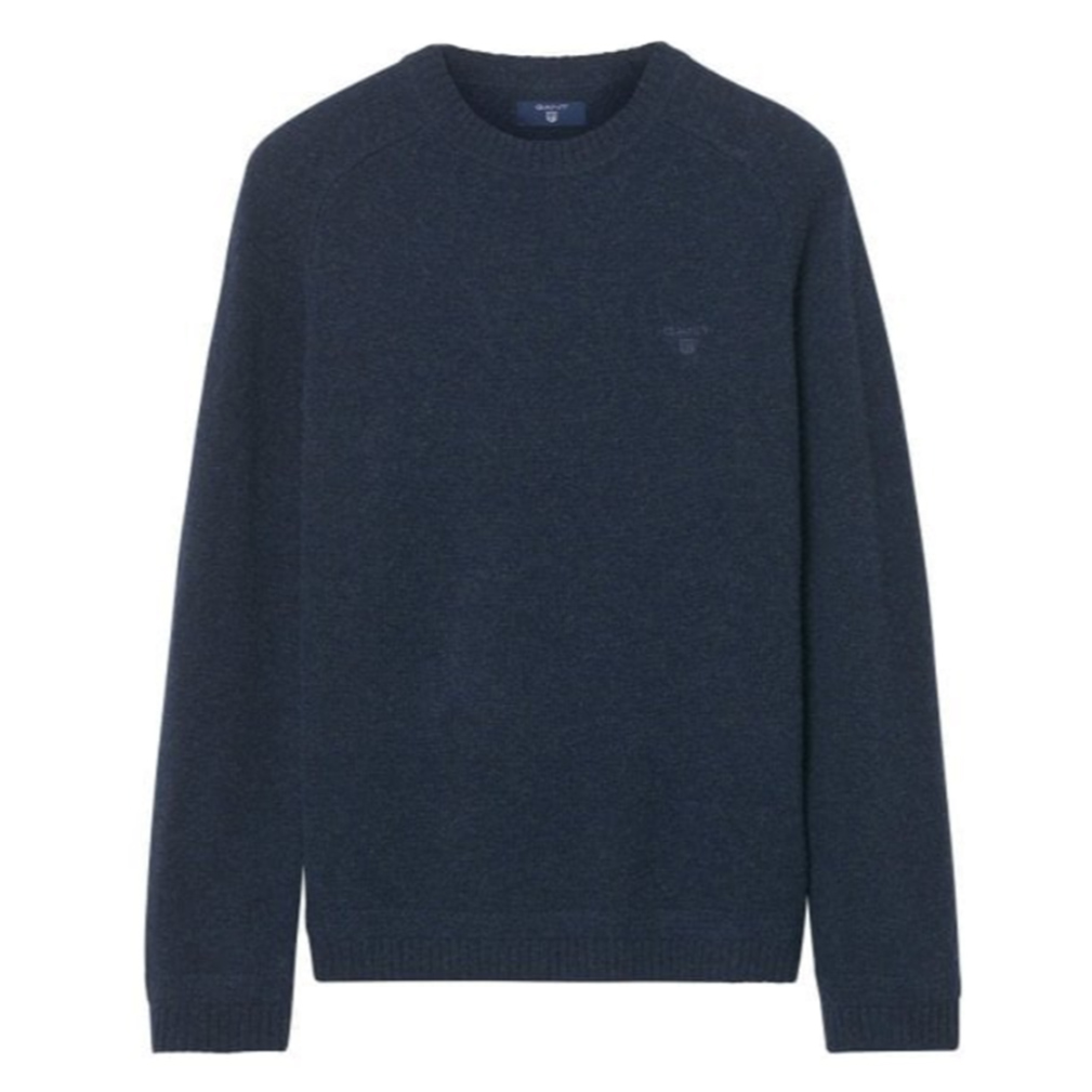 gant jumper navy melange