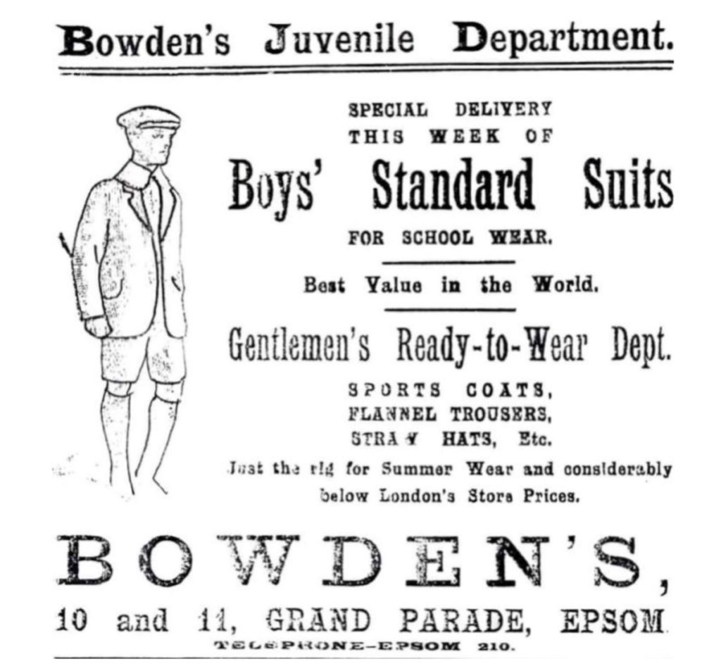 Bowden 1898 history