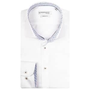 LS Seaton cutaway modern fit shirt white