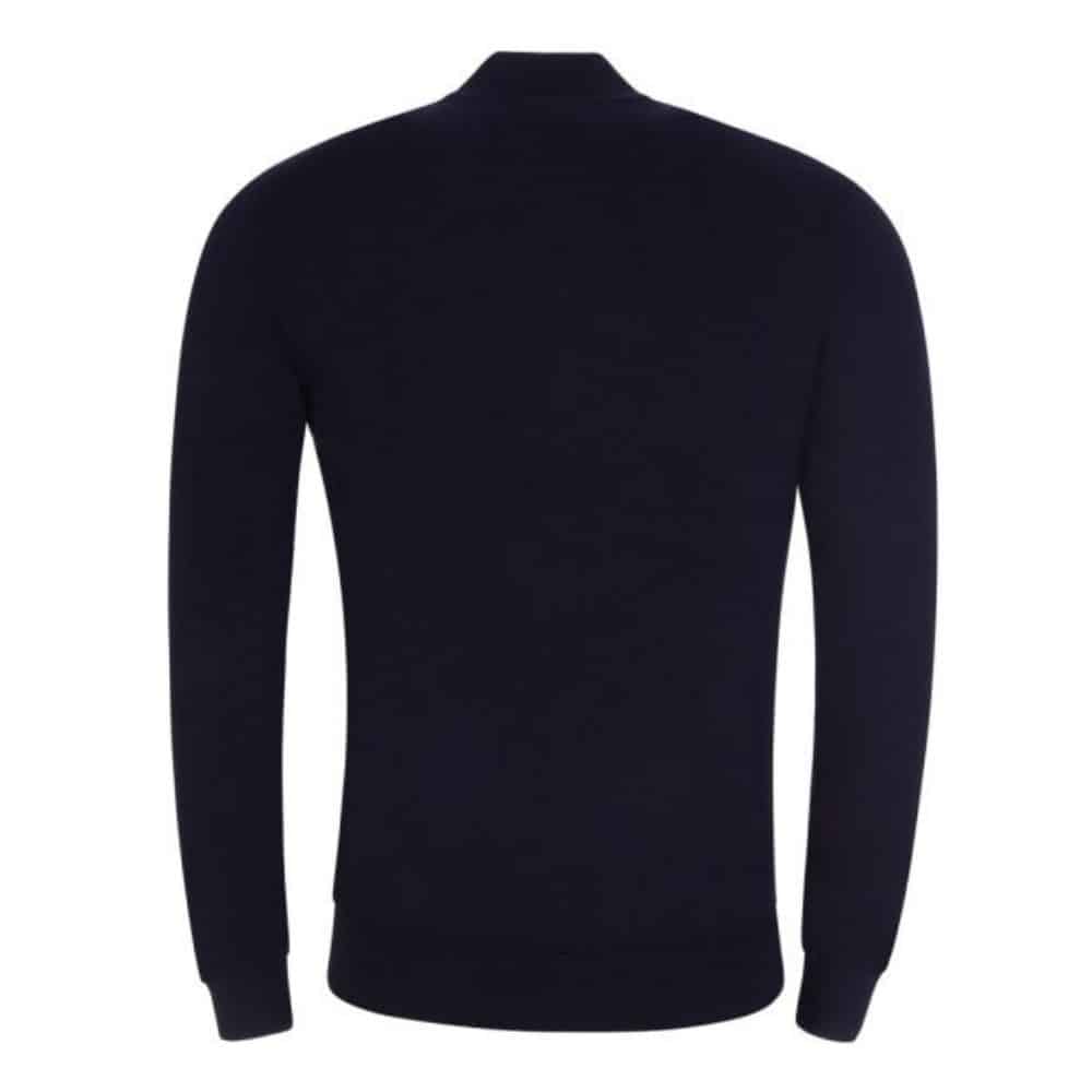 Emporio Armani Cardigan Navy Zip Through Knitted Menswear Online