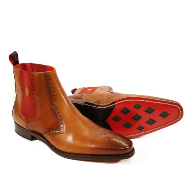 HUNGER BOWIE CHELSEA BOOT 2 caramel