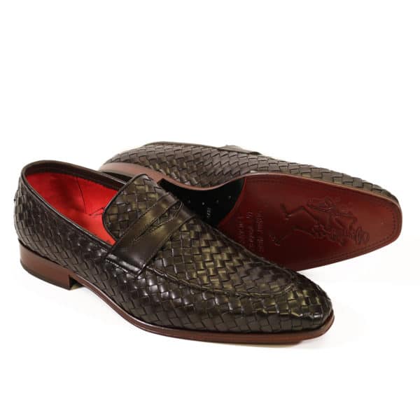 Jeffery West Soprano Leather Loafers dark brown main