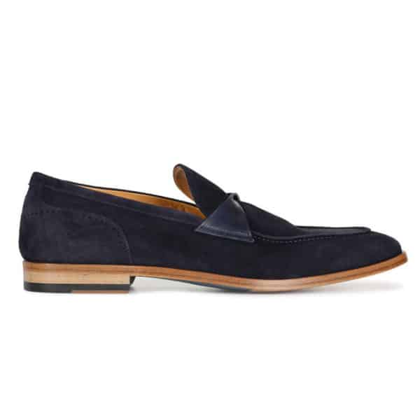 Oliver Sweeney Torbole Navy SUEDE BUTTERFLY STRAP LOAFER4