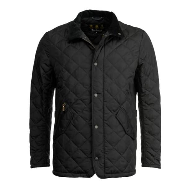 Barbour Chelsea Quilted Navy Front