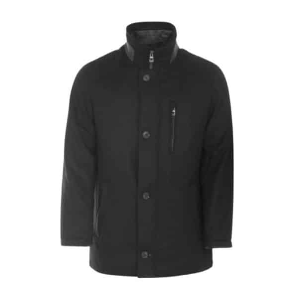 Bugatti Jacket Charcoal Front