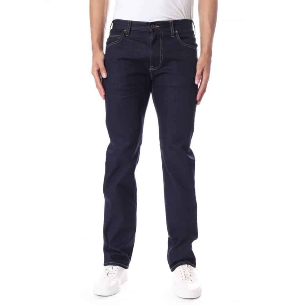 EMPORIO ARMANI J45 REGULAR FIT DARK DENIM CONTRASTING STITCHING Menswear Online