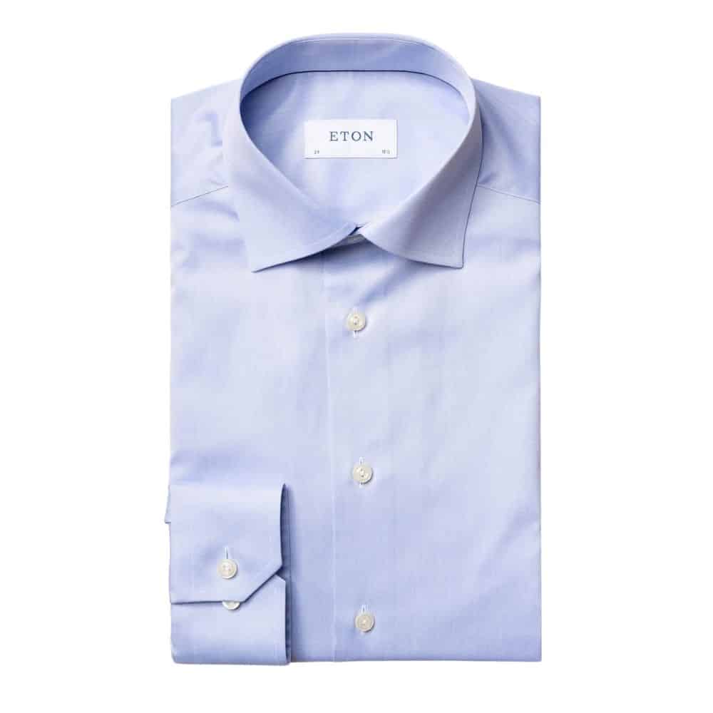 Eton Shirt light blue signature twill