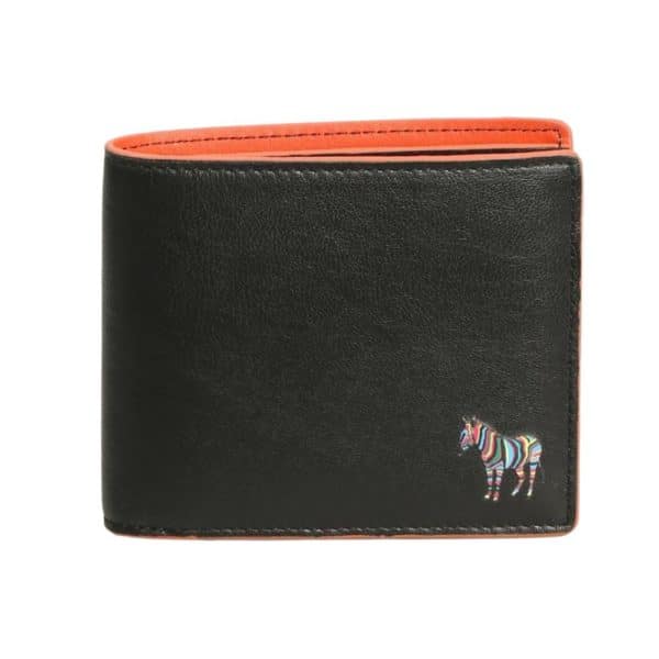 Paul Smith Billfold wallet zebra front