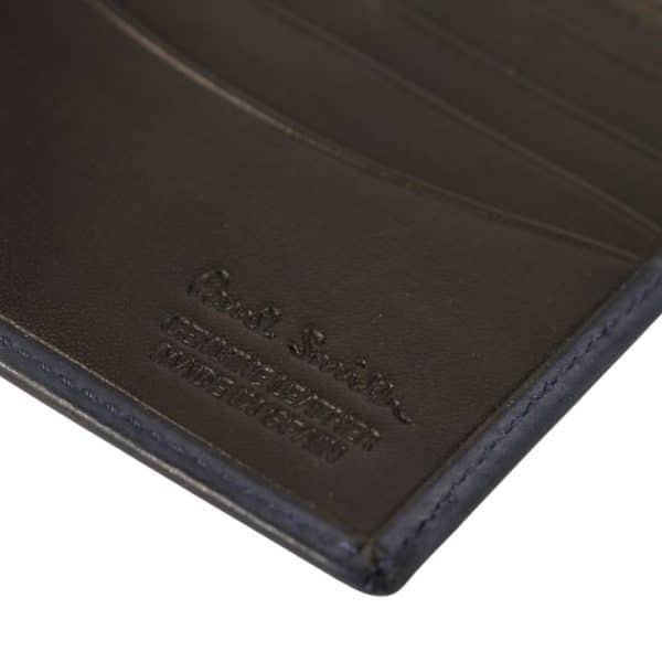 Paul Smith Chain embossed wallet navy 2