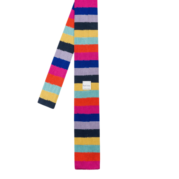 Paul Smith Knitted tie multi back