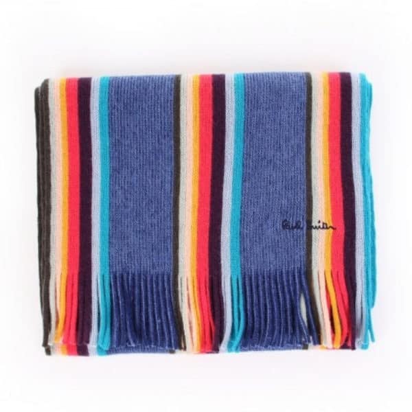 Paul Smith Mens twisted artist scarf