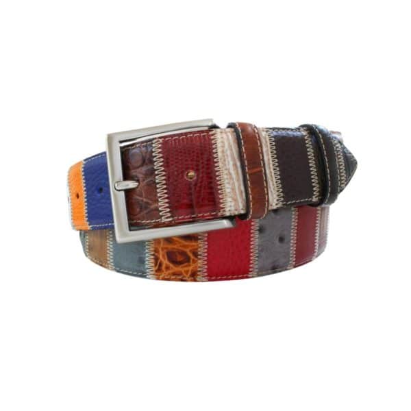 ROBERT CHARLES PATCHWORK BELT