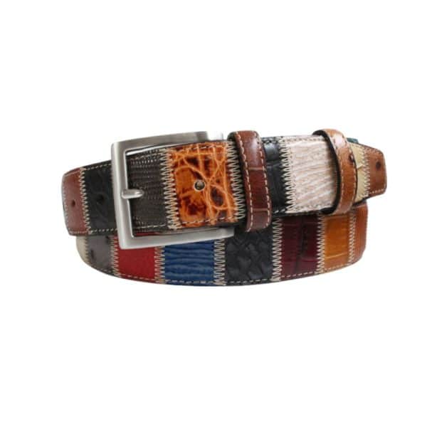 ROBERT CHARLES PATCHWORK BELT 1