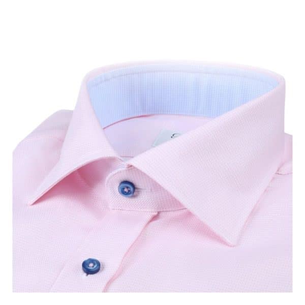 Stenstroms Pink Shirt collar