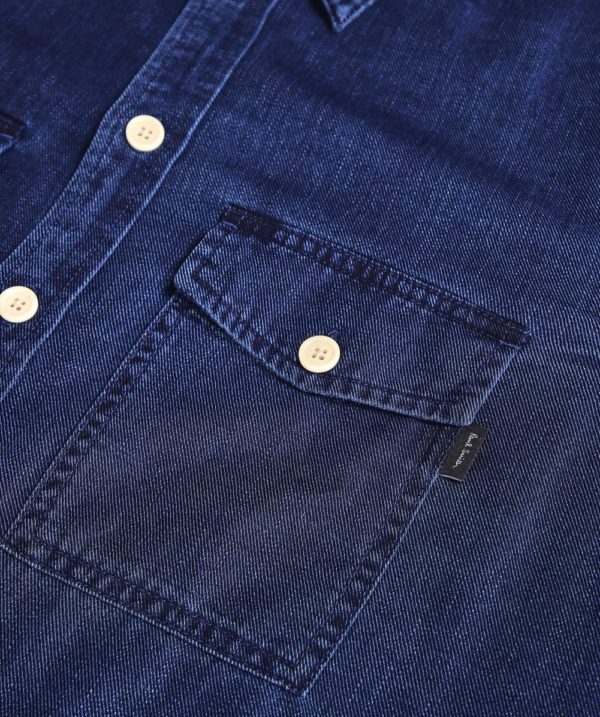 paul smith denim shirt detail