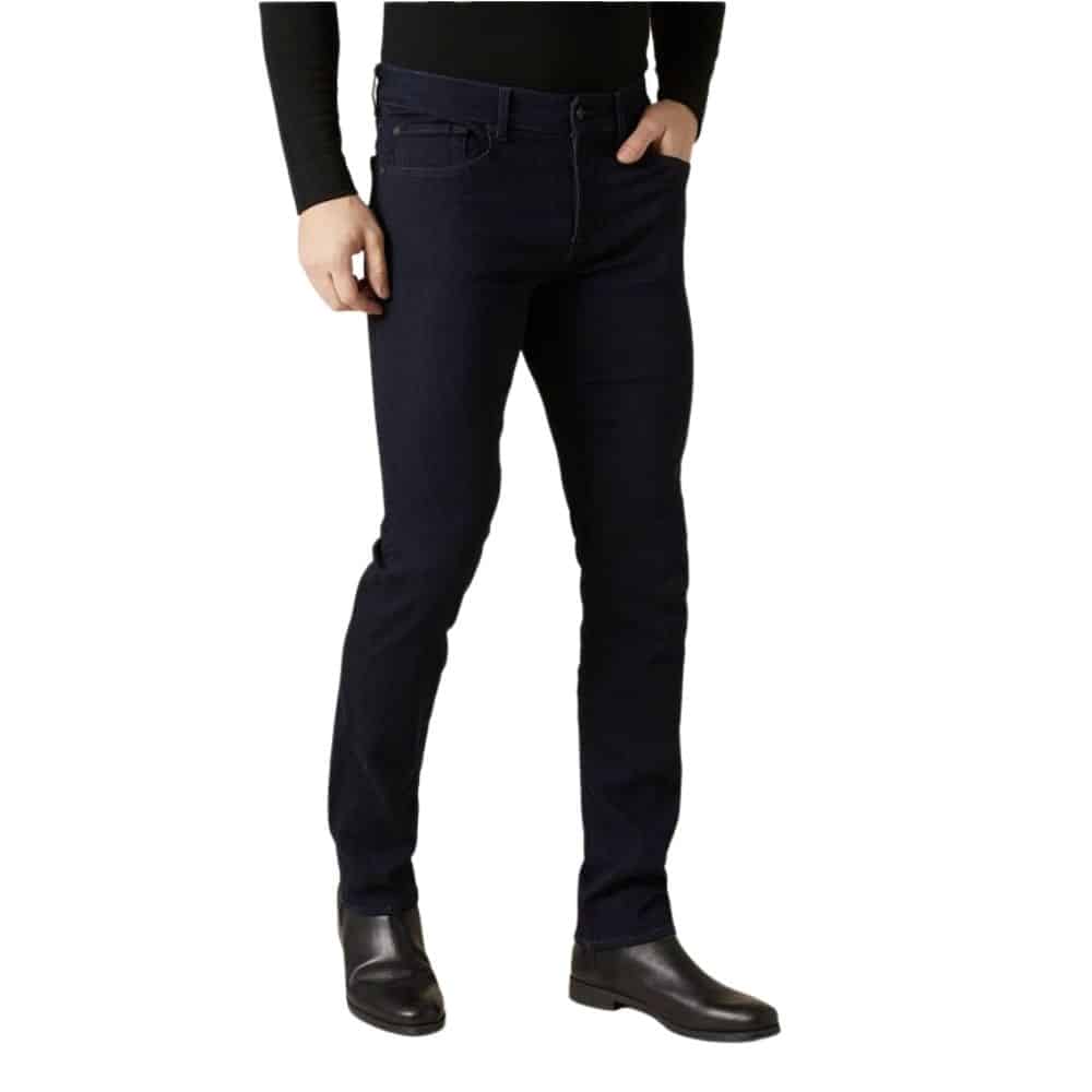 7 FOR ALL MANKIND SLIMMY LUXE PERFORMANCE PLUS RINSE BLUE