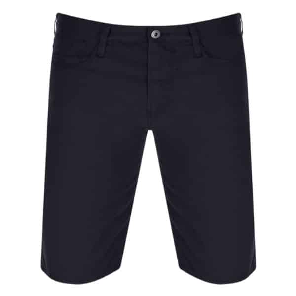 Armani Navy short front