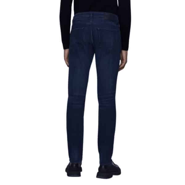 BOSS CASHMERE TAILORED JEAN MID WASH back