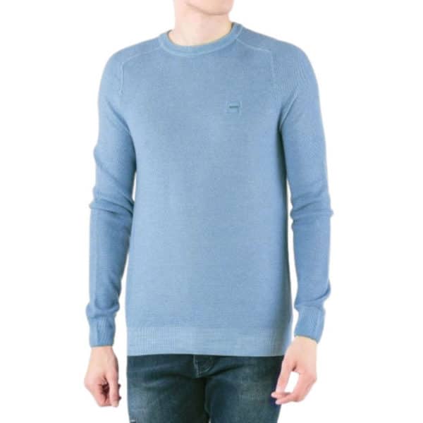 BOSS CREW NECK BLUE jumper 3