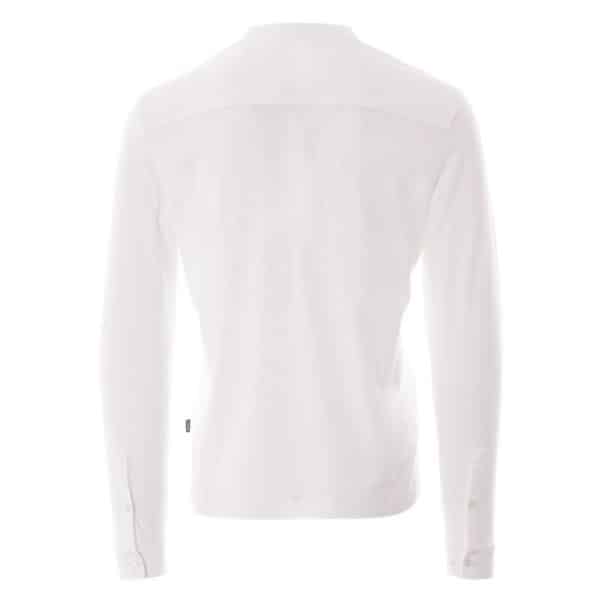 BOSS Henley white back