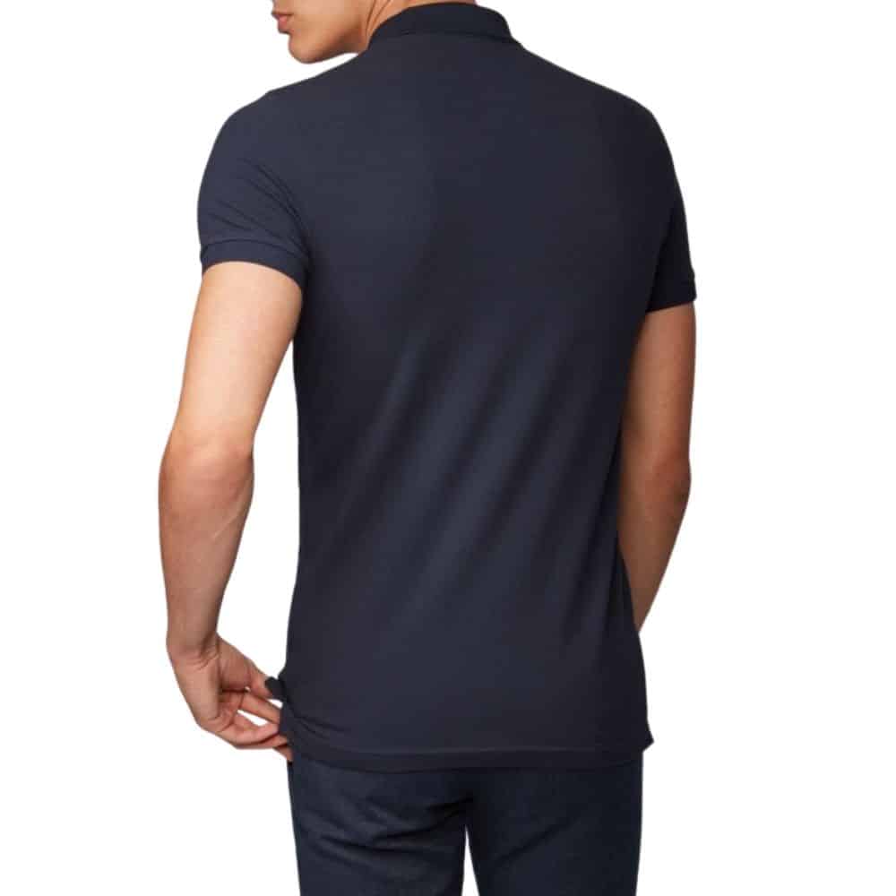 BOSS PASSENGER NAVY POLO SHIRT | Menswear Online