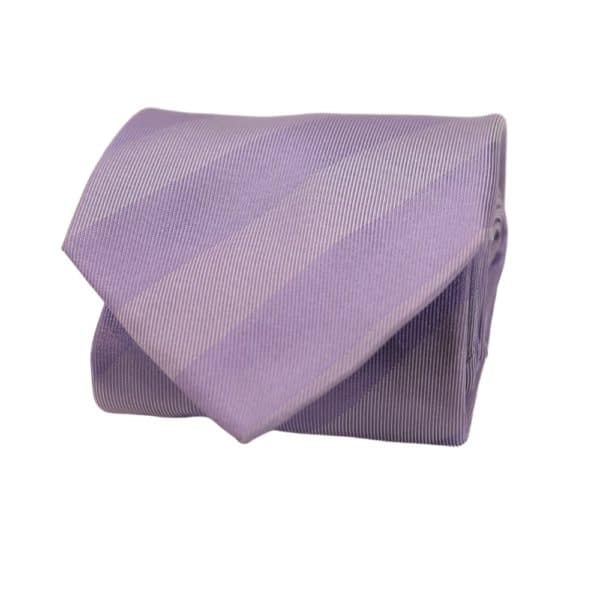 Boss Tie Striped Cool Lilac 2