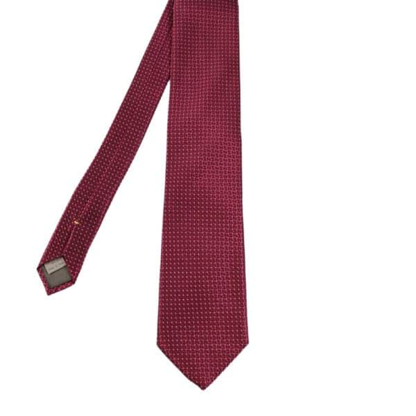 Canali Triangle and Dot Tie red