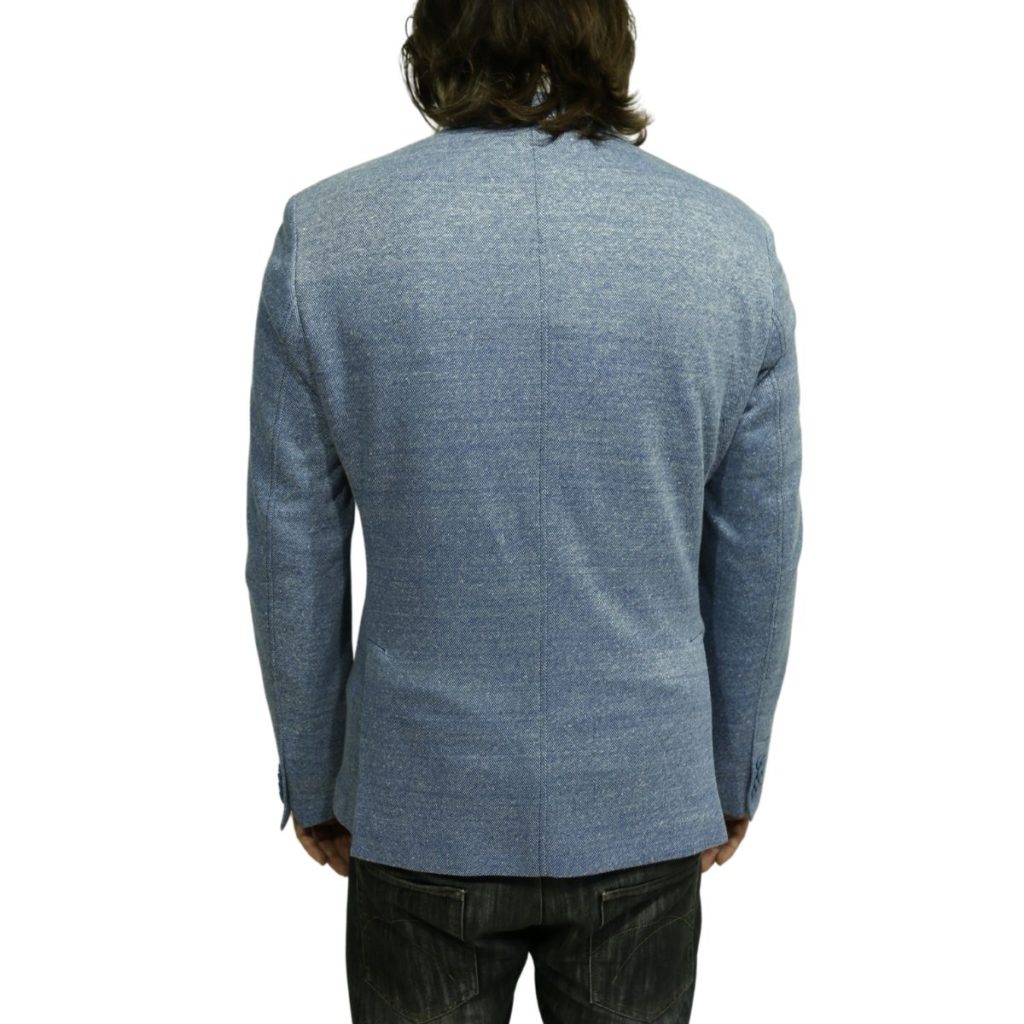 Circolo blazer jacket blue back