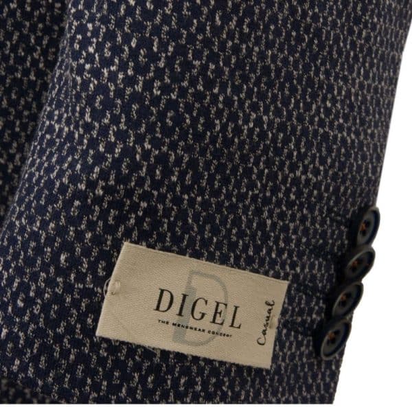 DIGEL Enrico Cotton Blend Unstructured Jacket NAVY 2