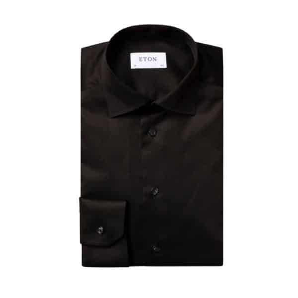 Eton Shirt signature twill black