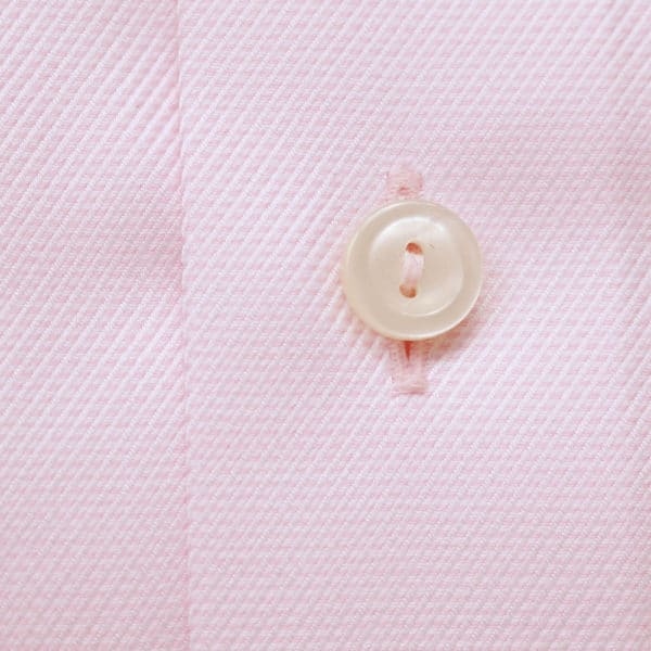 Eton Shirt structured pink waffle twill pink