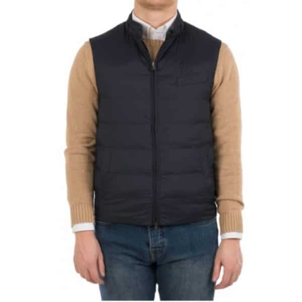 HACKETT LIGHTWEIGHT GILLET NAVY3