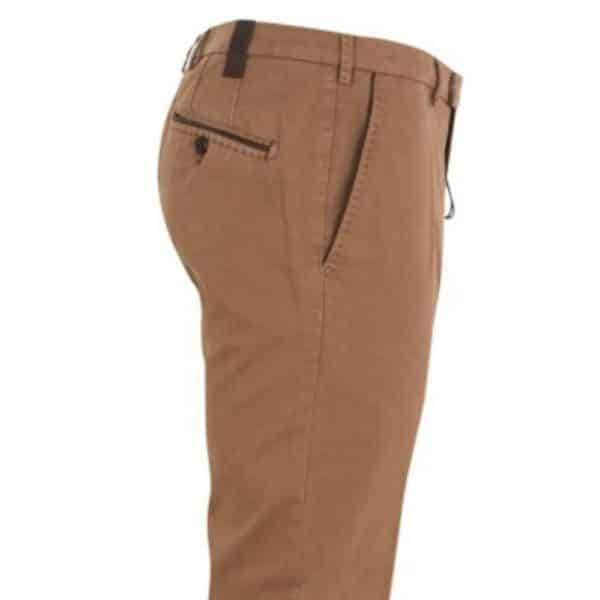 MMX LYNX Cotton and Cashmere Camel Chinos Side 1