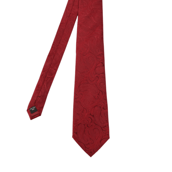 Warwicks paisley tie red main