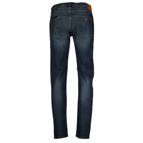 Armani Jeans J45 slim fit navy back