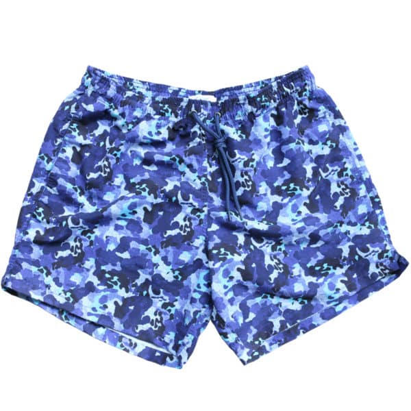 Baileys camo swim shorts navy