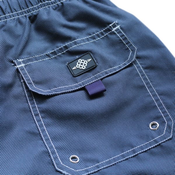 Baileys swim shorts navy detail pocket