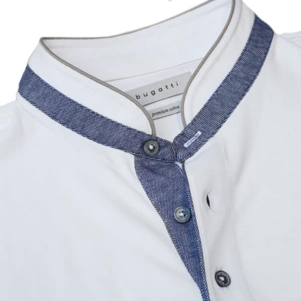 Bugatti high collar shirt