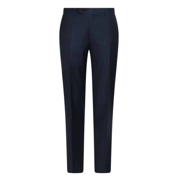 CANALI FORMAL WOOL TROUSERS IN NAVY front1