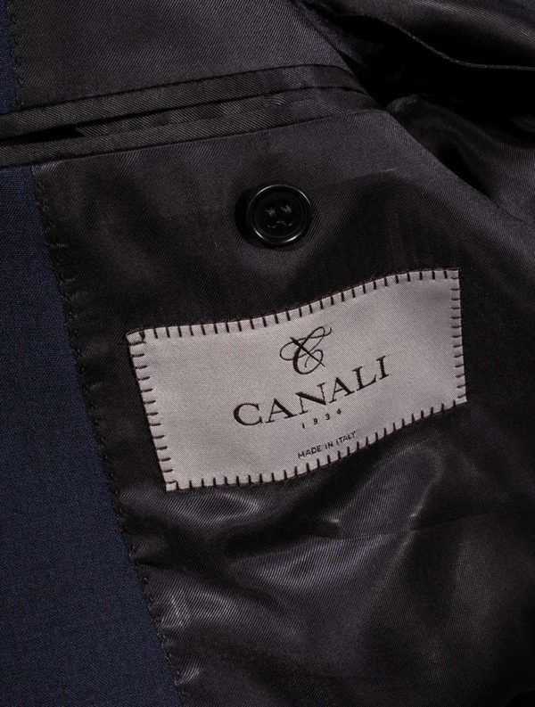 CANALI NAVY IMPECCABLE LABEL 1