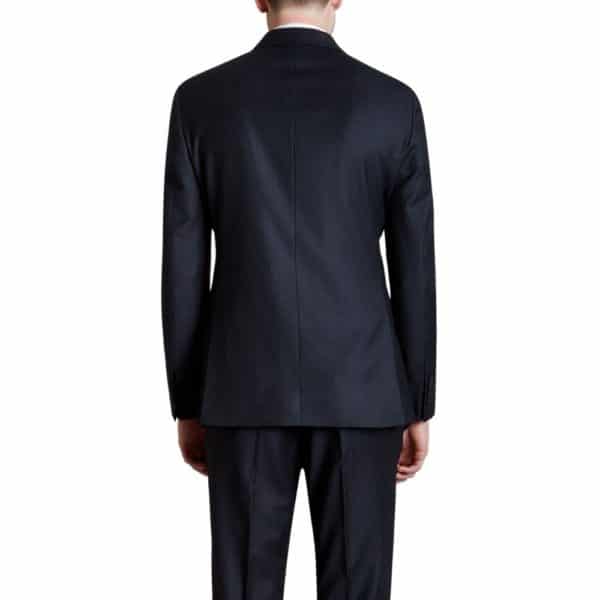 CANALI PURE WOOL SHADOW PINSTRIPE IN NAVY1
