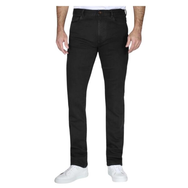 Canali Black Jeans front
