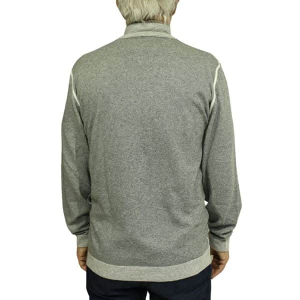 Codice Sweater half zip grey 2