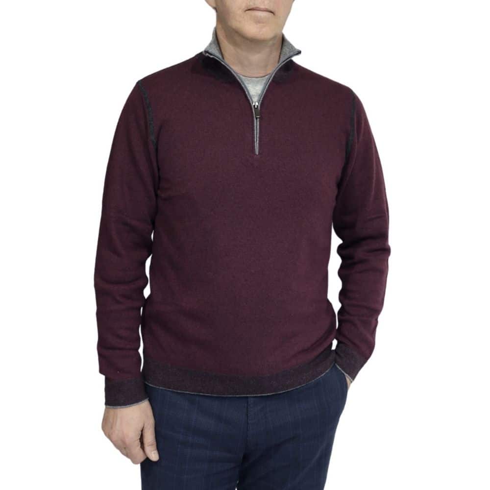 Codice sweater burgundy 2
