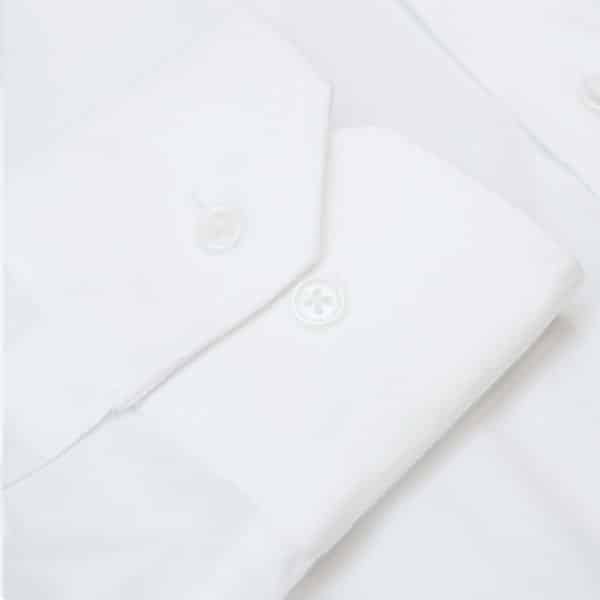 Emporio Armani white shirt cuff