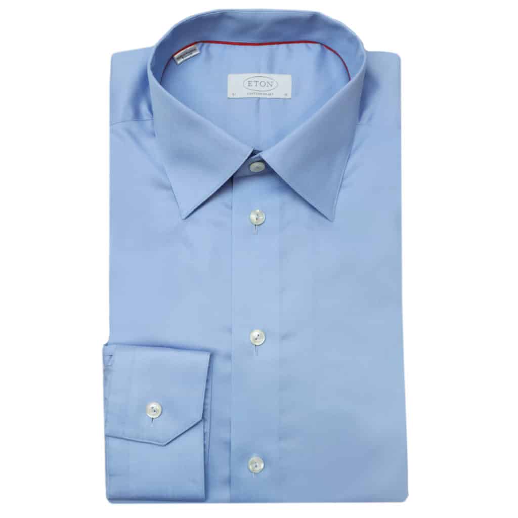 Eton shirt signature twill contemporary fit blue1