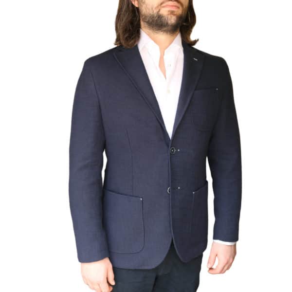 Holland esquire jacket navy side