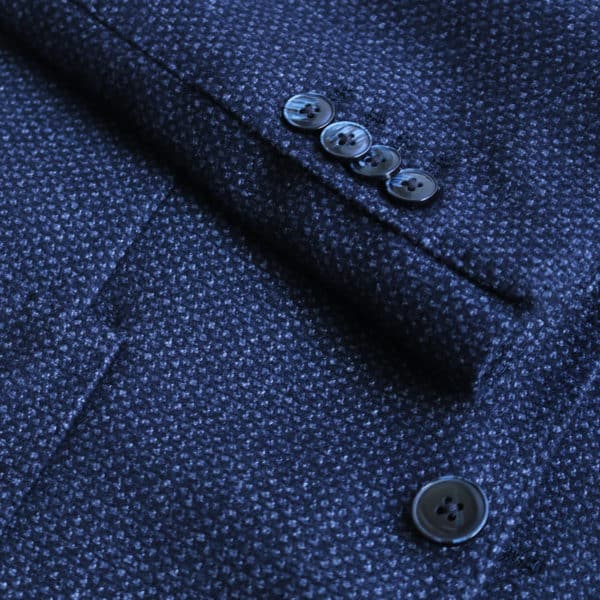 LBM jacket navy button detail