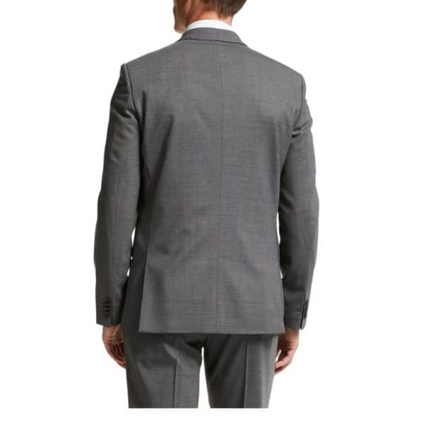 Paul Smith Mens Textured Grey Suit back V2