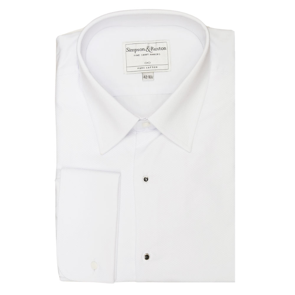 SIMPSON RUXTON Marcella Classic Collar Dress Shirt